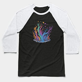 Forest Palette Baseball T-Shirt